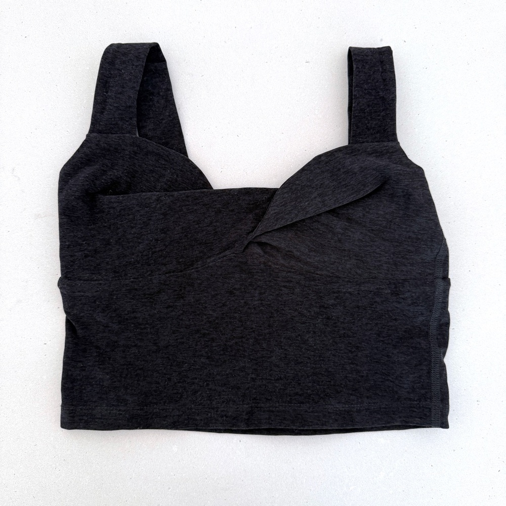 *new* Beyond Yoga Space Dye Twist Front Cropped Tank Top